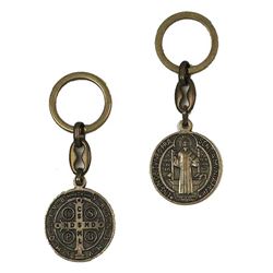 St. Benedict 4 Door Seal Medal from Italy